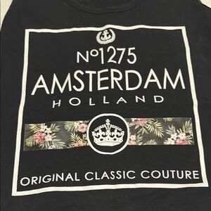 Fruit of the Loom Black Amsterdam Tank Top